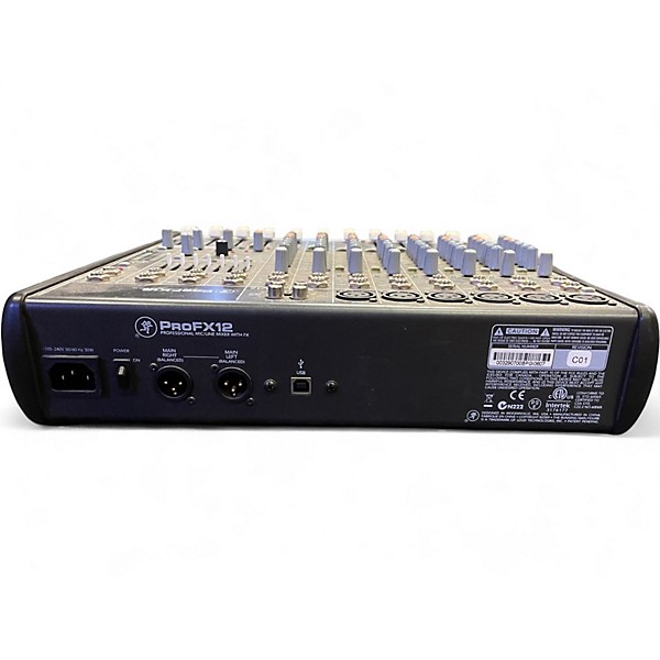 Used Mackie PROFX12 Unpowered Mixer
