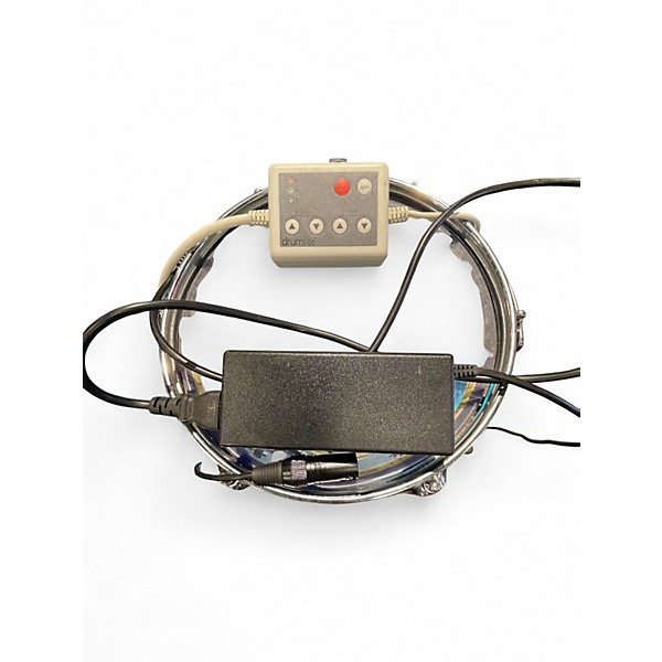 Used Ludwig 7 Piece Vistalite Blue Drum Kit