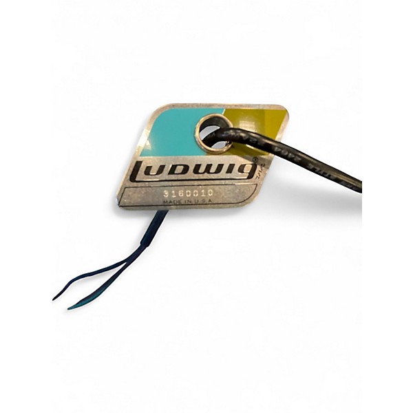 Used Ludwig 7 Piece Vistalite Blue Drum Kit