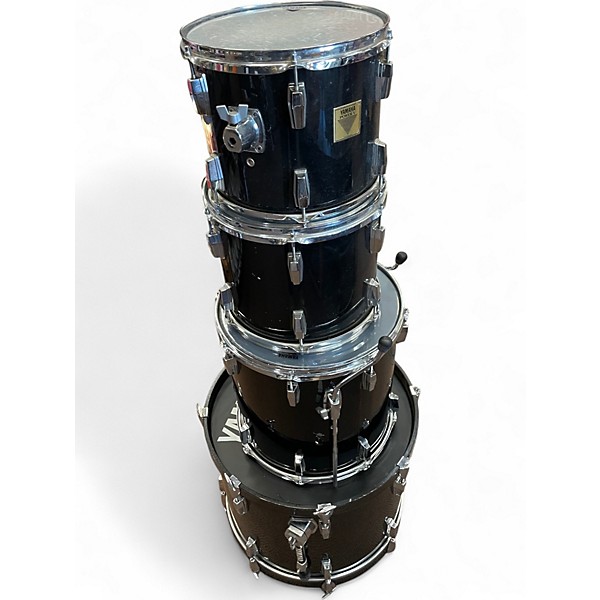 Used Yamaha 4 Piece POWER V BLACK Drum Kit