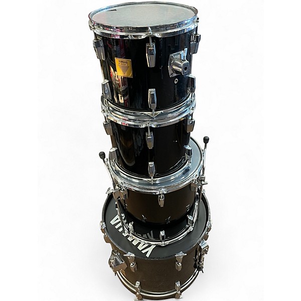 Used Yamaha 4 Piece POWER V BLACK Drum Kit