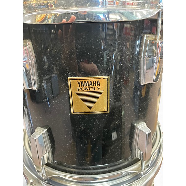 Used Yamaha 4 Piece POWER V BLACK Drum Kit
