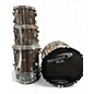 Used 2000s Percussion Plus 5 Piece PP4100MGR Metallic Gray Drum Kit thumbnail