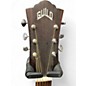 Used Guild F240E Natural Acoustic Electric Guitar