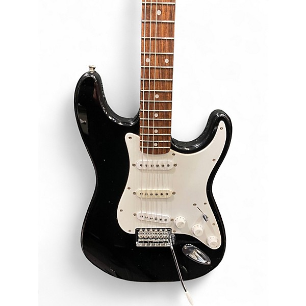 Used Squier Affinity Stratocaster Black Solid Body Electric Guitar