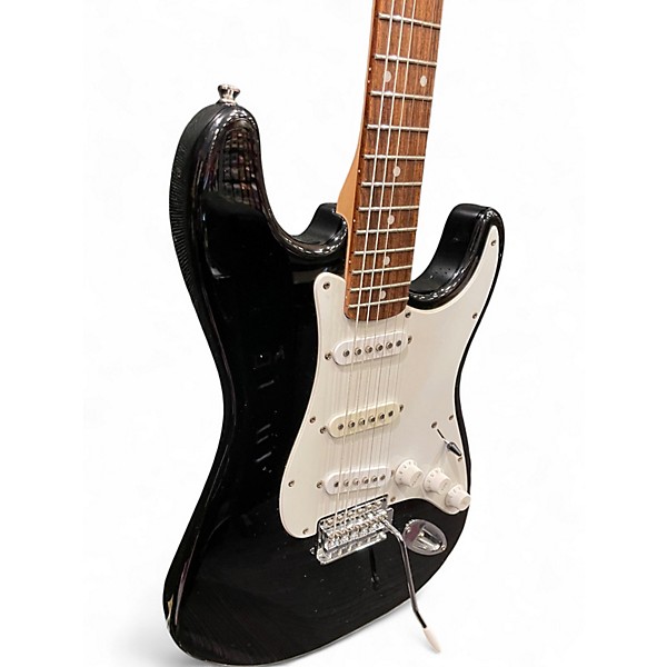 Used Squier Affinity Stratocaster Black Solid Body Electric Guitar