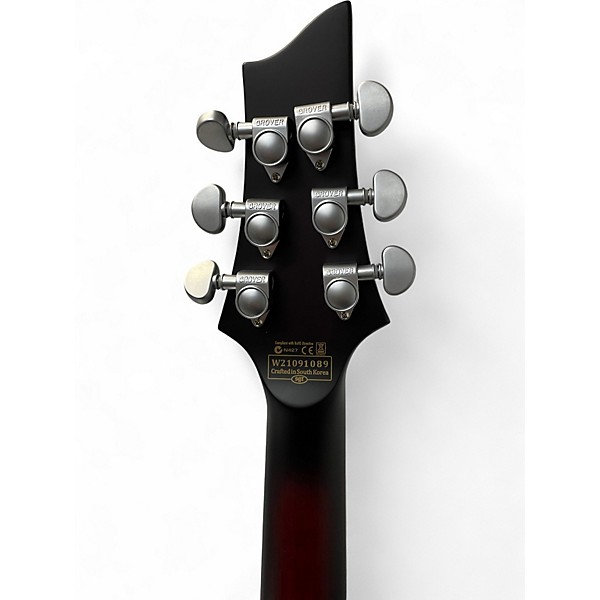 Used Schecter Guitar Research C1 Platinum FR RED Solid Body Electric Guitar