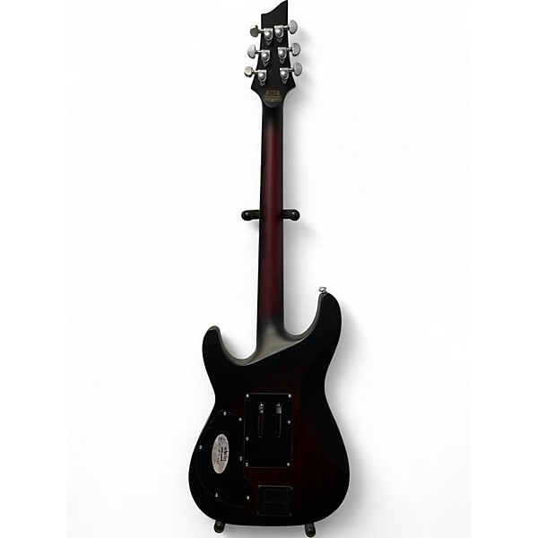 Used Schecter Guitar Research C1 Platinum FR RED Solid Body Electric Guitar