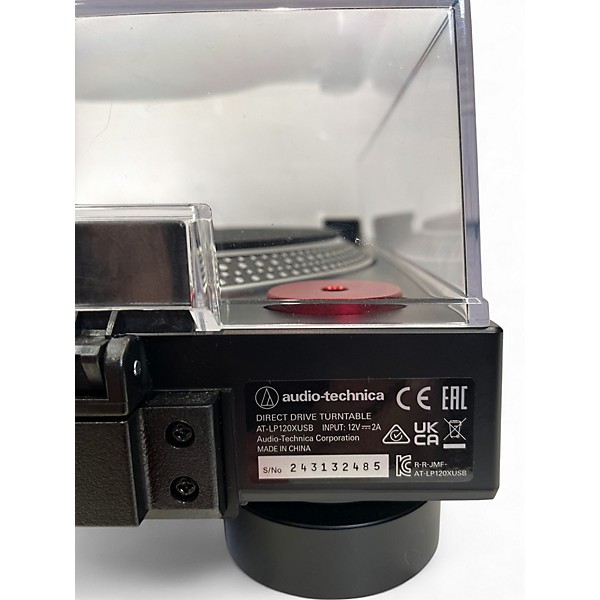 Used Audio-Technica AT-LP120XUSB-BLK USB Turntable