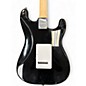 Used Squier STRATOCASTER LH BLACK Solid Body Electric Guitar