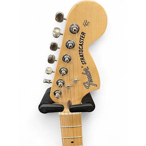 Used Fender American Performer Stratocaster HSS BLACK Solid Body Electric Guitar