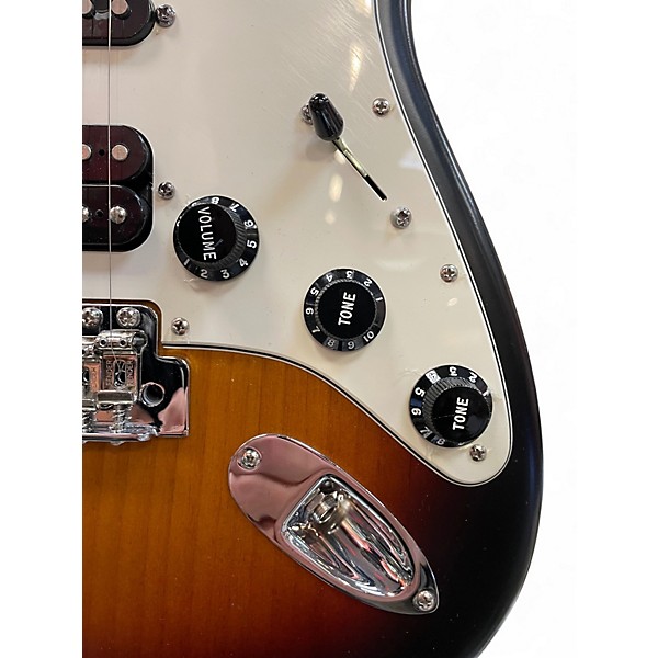 Used Fender Highway One HSS Stratocaster Sunburst Solid Body Electric Guitar