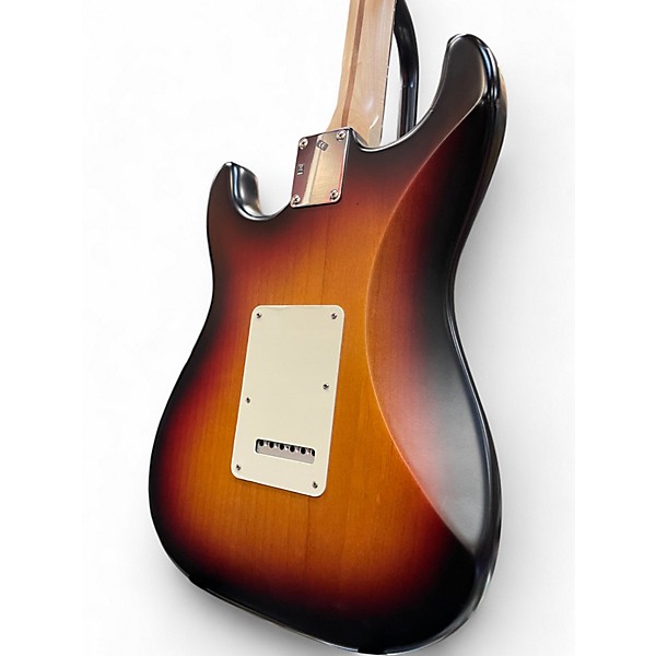 Used Fender Highway One HSS Stratocaster Sunburst Solid Body Electric Guitar