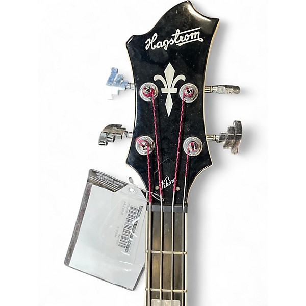 Used Hagstrom Viking Bass Wine Red Electric Bass Guitar