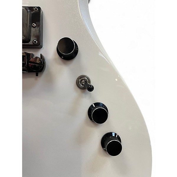 Used B.C. Rich Rich B Legacy Tone Pros Pearl White Solid Body Electric Guitar