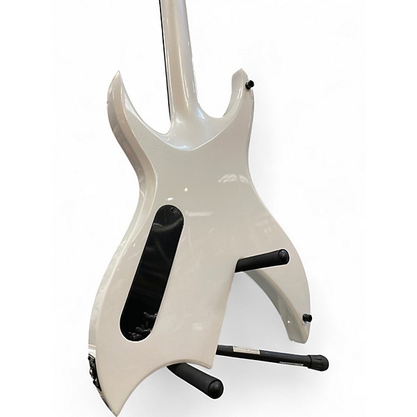 Used B.C. Rich Rich B Legacy Tone Pros Pearl White Solid Body Electric Guitar