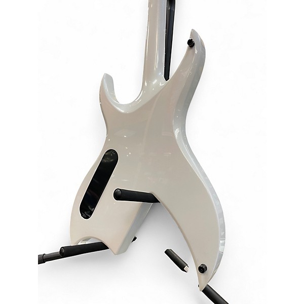 Used B.C. Rich Rich B Legacy Tone Pros Pearl White Solid Body Electric Guitar