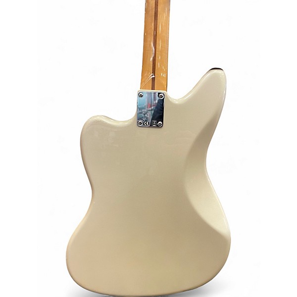 Used Fender Blacktop Jaguar HH Blizzard Pearl Solid Body Electric Guitar