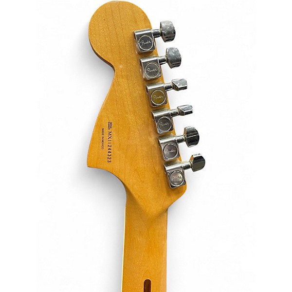 Used Fender Blacktop Jaguar HH Blizzard Pearl Solid Body Electric Guitar