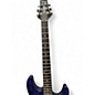 Used Schecter Guitar Research Omen 6 Blue Solid Body Electric Guitar