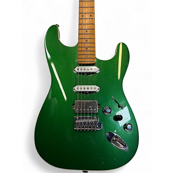 Used Fender AERODYNE SPECIAL STRATOCASTER SPEED GREEN METALLIC Solid Body Electric Guitar