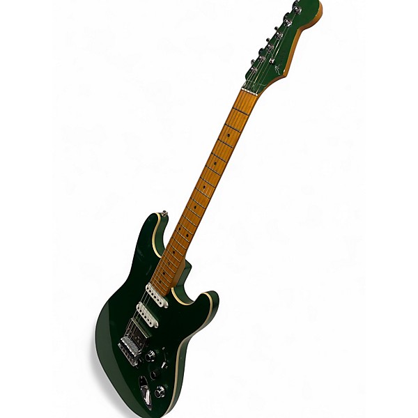 Used Fender AERODYNE SPECIAL STRATOCASTER SPEED GREEN METALLIC Solid Body Electric Guitar