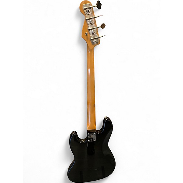 Used 2001 Fender American Vintage 1962 Jazz Bass Black Electric Bass Guitar