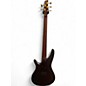 Used Ibanez SR755 5 String Natural Electric Bass Guitar