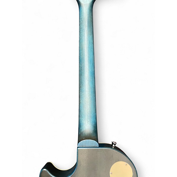 Used Epiphone Les Paul Traditional Pro IV WORN PACIFIC BLUE Solid Body Electric Guitar