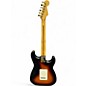 Used 2017 Fender American Standard Stratocaster Left Handed 2 Color Sunburst Electric Guitar