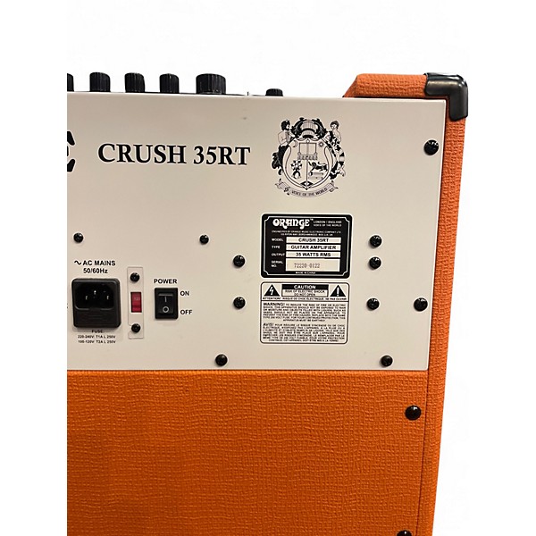 Used Orange Amplifiers Crush 35RT Guitar Combo Amp
