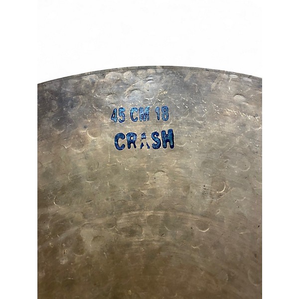 Used Bosphorus Cymbals 18in Black Pearl Cymbal