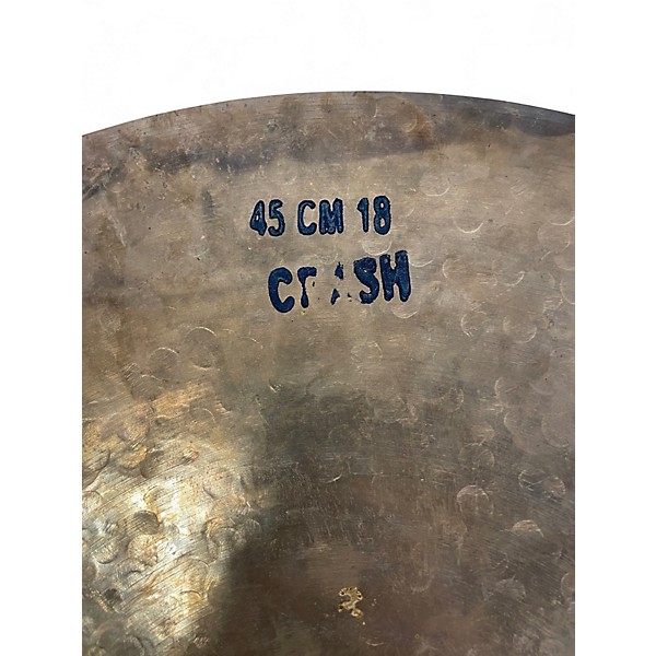 Used Bosphorus Cymbals 18in Black Pearl Cymbal