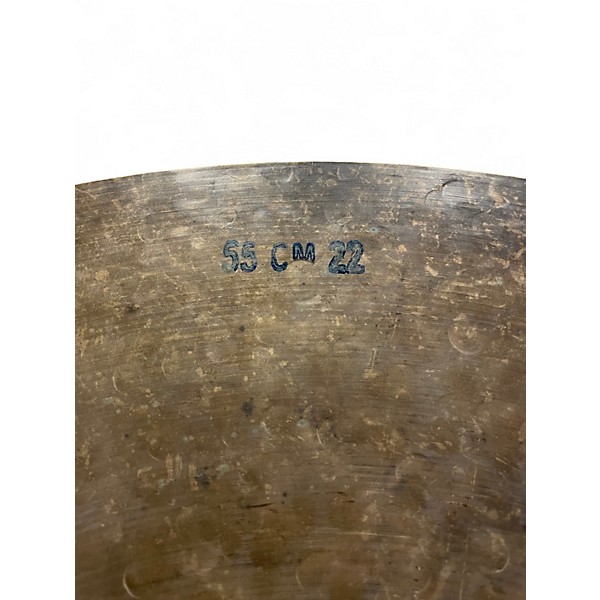 Used Bosphorus Cymbals 22in Black Pearl Cymbal