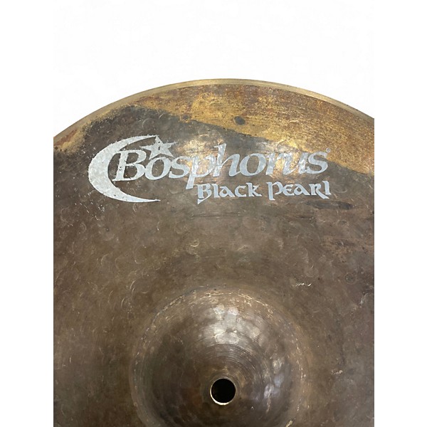 Used Bosphorus Cymbals 14in Black Pearl Hi Hat Pair Cymbal