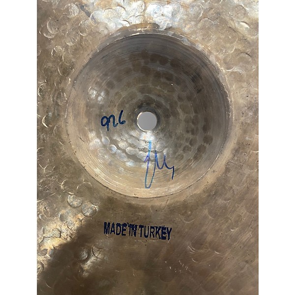 Used Bosphorus Cymbals 14in Black Pearl Hi Hat Pair Cymbal