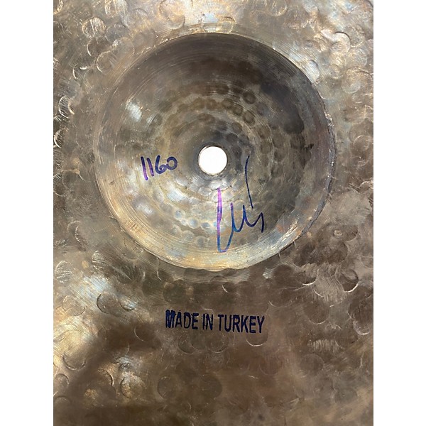 Used Bosphorus Cymbals 14in Black Pearl Hi Hat Pair Cymbal