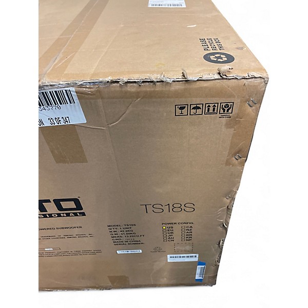 Used Alto TS18S Powered Subwoofer