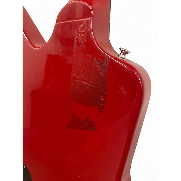 Vintage 1984 Gibson Explorer Cherry Solid Body Electric Guitar