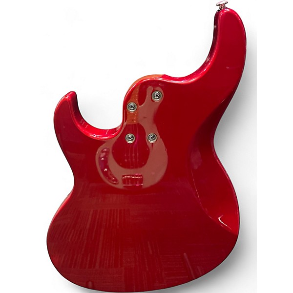 Used Greg Bennett Design by Samick FAIRLANE Red Electric Bass Guitar