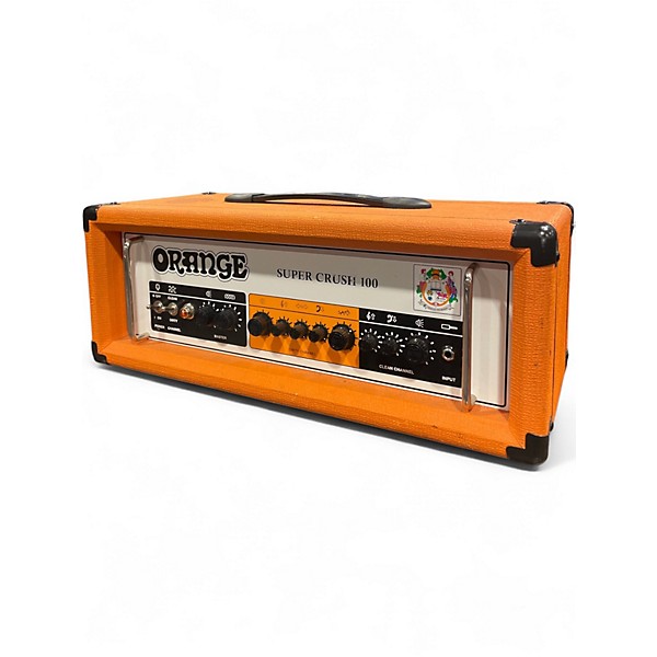 Used Orange Amplifiers Super Crush 100 Solid State Guitar Amp Head
