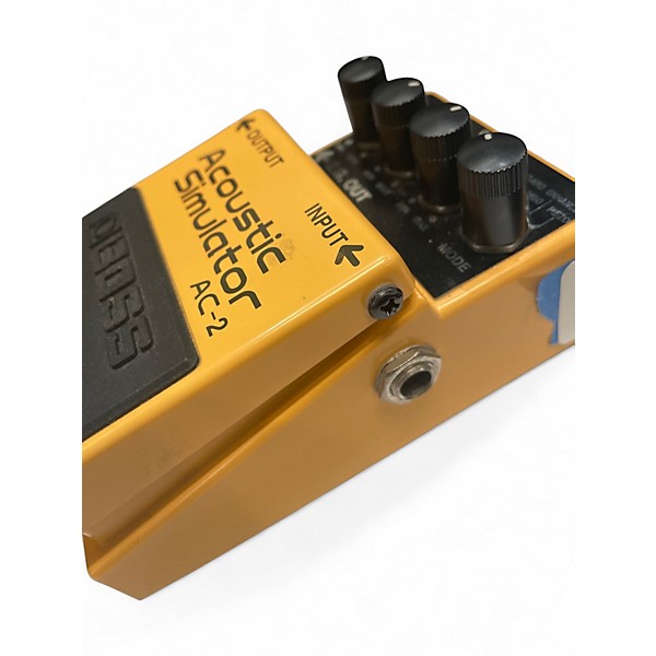 Used BOSS AC2 Acoustic Simulator Effect Pedal