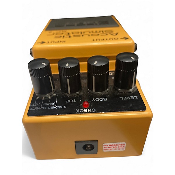 Used BOSS AC2 Acoustic Simulator Effect Pedal