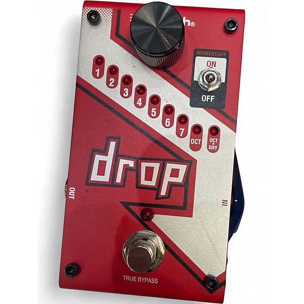 Used DigiTech The Drop Polyphonic Drop Tune Pitch-Shifter Effect Pedal
