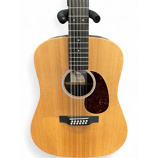 Used Martin D12X1 Natural 12 String Acoustic Guitar