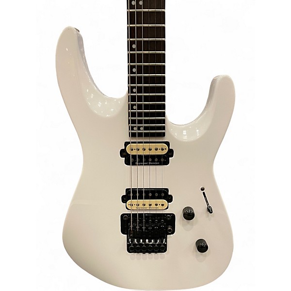 Used 2014 Jackson DK2 PRO Snow White Solid Body Electric Guitar