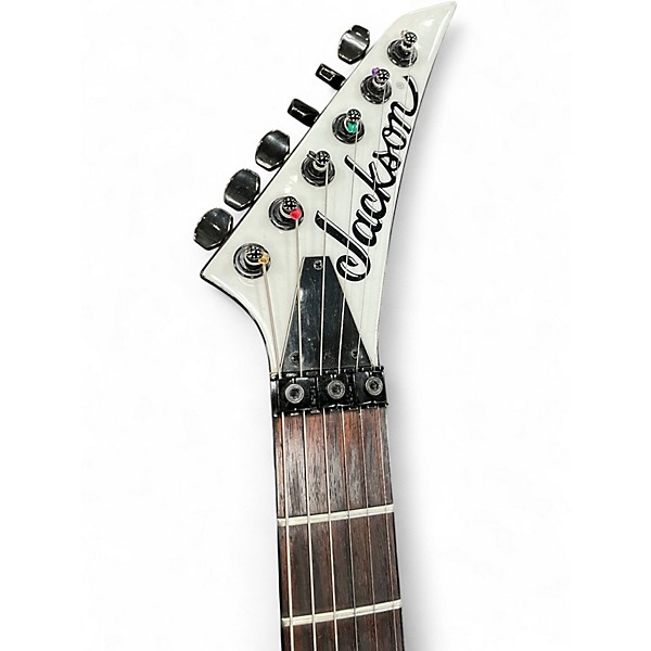 Used 2014 Jackson DK2 PRO Snow White Solid Body Electric Guitar