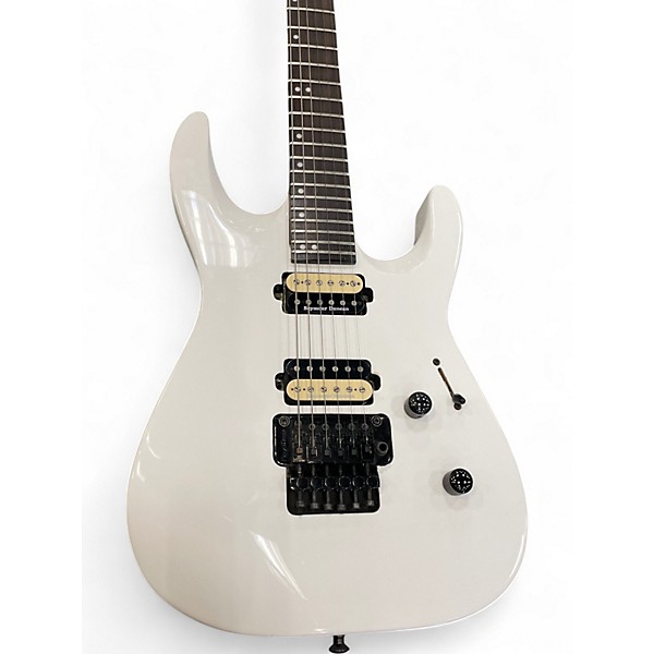 Used 2014 Jackson DK2 PRO Snow White Solid Body Electric Guitar