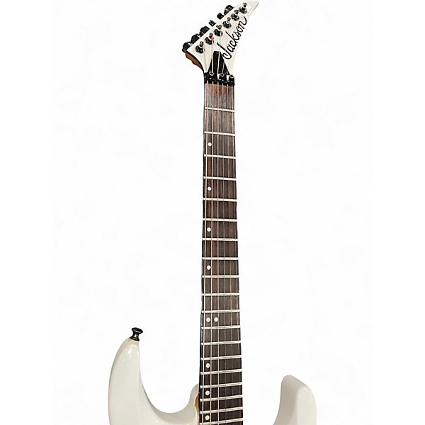 Used 2014 Jackson DK2 PRO Snow White Solid Body Electric Guitar