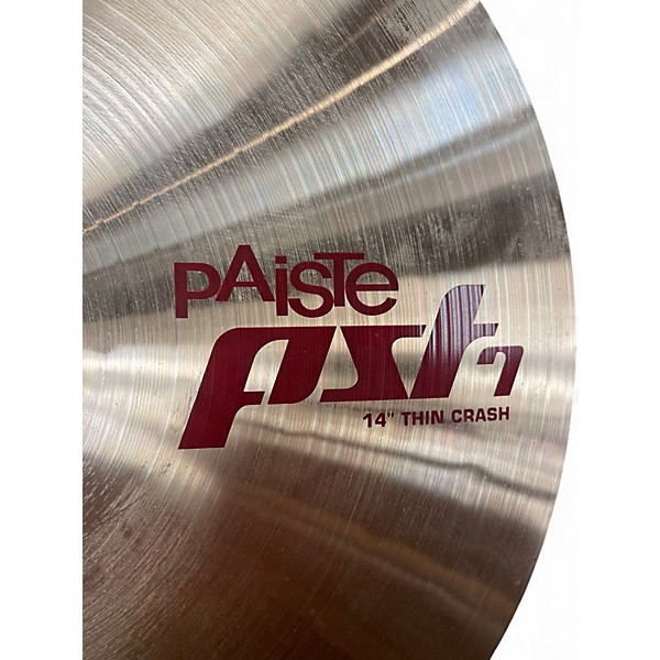 Used Paiste 14in PST7 Crash Cymbal